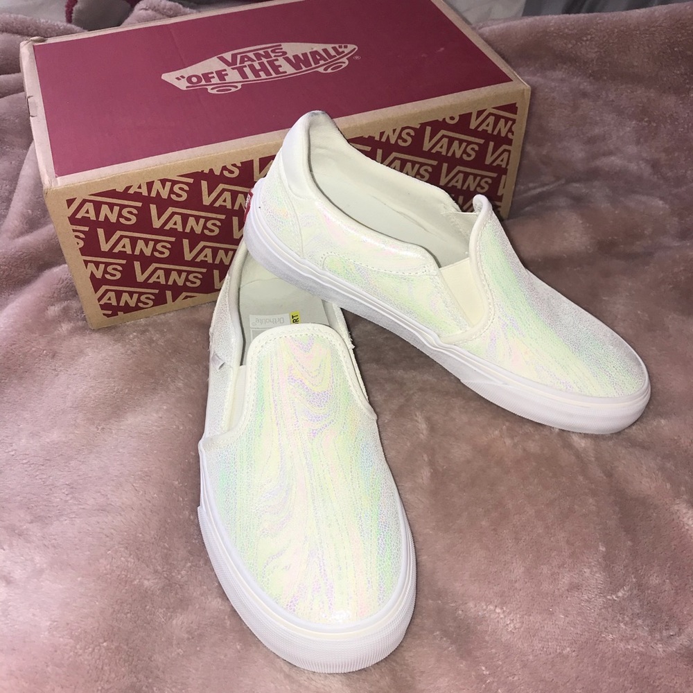 Iridescent Vans Sneakers